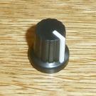 Potenziometer-Knopf für geriffelte 6 mm- Achse ( sw / ws )